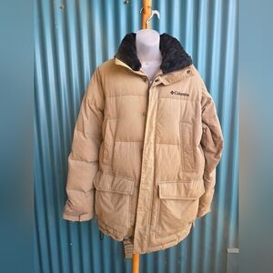 Columbia Men's Tan Puffer Jacket
